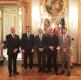 Ambassadeurs destination monaco - De gauche à droite : Gianmarco Albani, Responsable du projet « Ambassadeurs de la destination », Fabrice Marquet, Directeur de Monaco Tech, Alessandro Giusti, Consul de Monaco à Florence, S.E. M. Robert Fillon, Ambassadeur de Monaco en Italie, et Diego Bonaventura, Directeur de la Chambre de Commerce de Monaco ©DR Ambassadeurs destination monaco - De gauche à droite : Gianmarco Albani, Responsable du projet « Ambassadeurs de la destination », Fabrice Marquet, Directeur de Monaco Tech, Alessandro Giusti, Consul de Monaco à Florence, S.E. M. Robert Fillon, Ambassadeur de Monaco en Italie, et Diego Bonaventura, Directeur de la Chambre de Commerce de Monaco ©DR