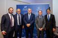 Association des Entrepreneurs Italiens - De gauche à droite : M. Riccardo Di Stefano – Président National de Giovani Imprenditori Confindustria, M. Paolo Risso – Président de l’Association des Entrepreneurs Italiens de la Principauté de Monaco – S.E. M. Pierre Dartout, Ministre d’Etat, M.Jean CASTELLINI, Conseiller de Gouvernement-Ministre des Finances et de l’Economie et S.E. M. Giulio Alaimo – Ambassadeur d’Italie à Monaco ©Direction de la Communication/Stéphane Danna Association des Entrepreneurs Italiens - De gauche à droite : M. Riccardo Di Stefano – Président National de Giovani Imprenditori Confindustria, M. Paolo Risso – Président de l’Association des Entrepreneurs Italiens de la Principauté de Monaco – S.E. M. Pierre Dartout, Ministre d’Etat, M.Jean CASTELLINI, Conseiller de Gouvernement-Ministre des Finances et de l’Economie et S.E. M. Giulio Alaimo – Ambassadeur d’Italie à Monaco ©Direction de la Communication/Stéphane Danna