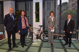 Voir la photo - De gauche à droite : Jean-Marc Deoriti, Proviseur du Lycée Technique et Hôtelier de Monaco, Isabelle Bonnal, Directeur de l’Éducation Nationale, de la Jeunesse et des Sports, S.E. Mme Evelyne Genta, Ambassadeur de Monaco au Kazakhstan et Patrice Cellario, Conseiller de Gouvernement – Ministre de l’Intérieur. © - Direction de la Communication / Charly Gallo