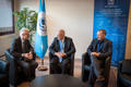 BCN-INTERPOL - De gauche à droite : Jürgen STOCK, Secrétaire Général d'INTERPOL, Richard MARANGONI, Directeur de la Sûreté Publique monégasque, Christophe HAGET, Chef de la Police Judiciaire monégasque. ©DR