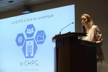 Benoite de Sevelinges - présentation DPI -eCHPG - copyright - Direction de la Communication / Manuel Vitali