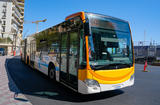 Bus ligne 100 - © Direction de la Communication / Michael Alesi