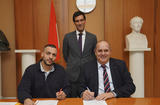 CAM_signature d'un accord entre la Direction et le syndicat - Copyright - Direction de la Communication / Michael Alési CAM_signature d'un accord entre la Direction et le syndicat - Copyright - Direction de la Communication / Michael Alési