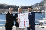 Certification ISO-SEPM - De gauche à droite : Daniel Realini, Directeur Général Adjoint de la Société d'Exploitation des Ports de Monaco (SEPM), Aleco Keusseoglou, Président délégué de la SEPM et Philippe Periphanos, Consultant en Management et en Stratégie d'Entreprises – BV Certification. ©Direction de la Communication / Manuel Vitali