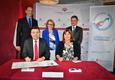 CN signature PNTE - Stéphane Valeri signe la Charte d'engagement du Pacte National pour la Transition Energétique aux côtés de Marie-Pierre Gramaglia. A l'arrière, de gauche à droite : Fabrice Notari, Président de la Commission "Environnement et Qualité de vie" du Conseil National, Brigitte Boccone-Pagès, Vice-Présidente de l'Institution et Jean-Luc Nguyen, Directeur de la Mission pour la Transition Energétique.Crédit photo : © Michaël Alesi / Direction de la Communication CN signature PNTE - Stéphane Valeri signe la Charte d'engagement du Pacte National pour la Transition Energétique aux côtés de Marie-Pierre Gramaglia. A l'arrière, de gauche à droite : Fabrice Notari, Président de la Commission "Environnement et Qualité de vie" du Conseil National, Brigitte Boccone-Pagès, Vice-Présidente de l'Institution et Jean-Luc Nguyen, Directeur de la Mission pour la Transition Energétique.Crédit photo : © Michaël Alesi / Direction de la Communication