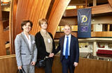 Comité droit des femmes Conseil de l'Europe - De gauche à droite : Céline Cottalorda, Déléguée pour la promotion et la protection des droits des femmes ; Véronique Ségui-Charlot, Directeur de l’Action et de l’Aide Sociales et experte de Monaco auprès du Comité des Parties et S.E. M. Rémi Mortier, Représentant Permanent, Ambassadeur de Monaco auprès du Conseil de l’Europe ©DR Comité droit des femmes Conseil de l'Europe - De gauche à droite : Céline Cottalorda, Déléguée pour la promotion et la protection des droits des femmes ; Véronique Ségui-Charlot, Directeur de l’Action et de l’Aide Sociales et experte de Monaco auprès du Comité des Parties et S.E. M. Rémi Mortier, Représentant Permanent, Ambassadeur de Monaco auprès du Conseil de l’Europe ©DR