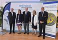 Conférence ACCOBAMS 2018 - Autour de S.A.S. le Prince Souverain, de gauche à droite : S.E. M. Bernard Fautrier, Vice-Président et Administrateur Délégué de la FPA2 ; Florence Descroix-Comanducci, Secrétaire Exécutive de l’ACCOBAMS ; Françoise Ragazzoni, Présidente du Club Soroptimist de Monaco et Bernard d'Alessandri, Directeur Général et Secrétaire Général du Yacht Club de Monaco. © Direction de la Communication/Michael Alesi Conférence ACCOBAMS 2018 - Autour de S.A.S. le Prince Souverain, de gauche à droite : S.E. M. Bernard Fautrier, Vice-Président et Administrateur Délégué de la FPA2 ; Florence Descroix-Comanducci, Secrétaire Exécutive de l’ACCOBAMS ; Françoise Ragazzoni, Présidente du Club Soroptimist de Monaco et Bernard d'Alessandri, Directeur Général et Secrétaire Général du Yacht Club de Monaco. © Direction de la Communication/Michael Alesi
