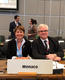 Conférence OSCE - S.E. Mme Isabelle Berro-Amadeï, Ambassadeur, Représentant permanent de la Principauté de Monaco près l’OSCE, et Lorenzo Ravano, Représentant permanent adjoint ©DR Conférence OSCE - S.E. Mme Isabelle Berro-Amadeï, Ambassadeur, Représentant permanent de la Principauté de Monaco près l’OSCE, et Lorenzo Ravano, Représentant permanent adjoint ©DR