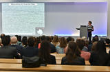 Conférence retour Antactique - Le Dr Céline Le Bohec, Biologiste, Chargée de Recherche au CNRS ©Direction de la Communication/Manuel Vitali