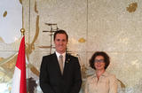 Consul Sydney - M. Hadrien Bourely, Consul Honoraire à Sydney et S.E. Mme Catherine Fautrier, Ambassadeur de Monaco en Australie ©DR