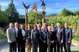 Consuls EU - From left to right : Jonathan Warren (Las Vegas), Doug Heckman (Atlanta), Karine Médecin (Counselor at the Monaco Embassy in Washington), Claire Koeneman (Chicago), Her Excellency Maguy Maccario Doyle, Tomas Abreu (Miami), Rebecca Rainey Fogiel (Dallas), Jacques Becker (Vancouver), Raffaella de Laurentiis (Los Angeles), Gildo Pastor (New York), Thomas Horn (San Francisco), Calvin Fayard (New Orleans)©DR