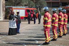 Corps des Sapeurs-Pompiers de Monaco - Cérémonie de remise de casque. ©Direction de la Communication-Stéphane Danna - ©Direction de la Communication / Stéphane Danna