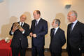 Voir la photo - Autour de S.A.S. le Prince Souverain, de gauche à droite, le Professeur Henry de Lumley, Directeur de l’Institut de Paléontologie Humaine, Patrice Cellario, Conseiller de Gouvernement – Ministre de l’Intérieur et S.E. M Claude Cottalorda, Ambassadeur de Monaco en France. © - Direction de la Communication – Manu Vitali