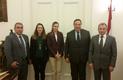 DCI Liban Gebran Bassil - De gauche à droite : Joseph Hayek, Assistant de M. El Khoury ; Laetitia Vecchierini, responsable des programmes au Liban; Emilie Larese-Silvestre, Coordinatrice des programmes ; Bechara El Khoury, Consul honoraire de Monaco au Liban ; Gebran Bassil, Ministre des Affaires Etrangères de la République libanaise ©DR DCI Liban Gebran Bassil - De gauche à droite : Joseph Hayek, Assistant de M. El Khoury ; Laetitia Vecchierini, responsable des programmes au Liban; Emilie Larese-Silvestre, Coordinatrice des programmes ; Bechara El Khoury, Consul honoraire de Monaco au Liban ; Gebran Bassil, Ministre des Affaires Etrangères de la République libanaise ©DR