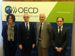 Dépôt OCDE - De gauche à droite : Mme Josée FECTEAU, Directeur adjoint des Affaires Juridiques de l’OCDE ; S.E. M. Serge TELLE, Ministre d’État ; M. Nicola BONUCCI, Directeur des Affaires juridiques de l’OCDE ; M. Jean CASTELLINI, Conseiller de Gouvernement - Ministre des Finances et de l’Économie Dépôt OCDE - De gauche à droite : Mme Josée FECTEAU, Directeur adjoint des Affaires Juridiques de l’OCDE ; S.E. M. Serge TELLE, Ministre d’État ; M. Nicola BONUCCI, Directeur des Affaires juridiques de l’OCDE ; M. Jean CASTELLINI, Conseiller de Gouvernement - Ministre des Finances et de l’Économie
