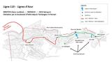 Déviation Rolex Masters - Plan de déviation de la ligne 110 durant les Rolex Masters