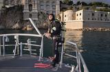 DPMA - Un plongeur de la Division de Police Maritime et Aéroportuaire DPMA - Un plongeur de la Division de Police Maritime et Aéroportuaire
