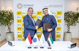 Dubai MIE - Albert Croesi, Commissaire Général du Pavillon Monaco et Najeeb Mohammed Al-Ali, Directeur Général du Bureau Expo Dubai 2020 ©DR