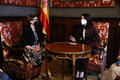 Entretien S.E. M. Fautrier-Rousseau et Pilar Llop Cuenca. ©DR - ©DR Entretien S.E. M. Fautrier-Rousseau et Pilar Llop Cuenca. ©DR - ©DR