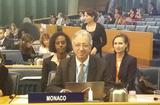 FAO 2018 - De gauche à droite : Yordanos Pasquier, Responsable programmes senior à la DCI, S.E. M. Robert Fillon, Ambassadeur de Monaco en Italie, Représentant près l’Organisation des Nations Unies pour l’alimentation et l’agriculture (FAO) et le Programme alimentaire mondial (PAM et Emilie Silvestre, Coordinatrice des Programmes à la Direction de la Coopération Internationale de Monaco (DCI) ©DR FAO 2018 - De gauche à droite : Yordanos Pasquier, Responsable programmes senior à la DCI, S.E. M. Robert Fillon, Ambassadeur de Monaco en Italie, Représentant près l’Organisation des Nations Unies pour l’alimentation et l’agriculture (FAO) et le Programme alimentaire mondial (PAM et Emilie Silvestre, Coordinatrice des Programmes à la Direction de la Coopération Internationale de Monaco (DCI) ©DR