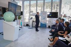 FGENTA 5g - Frédéric Genta lors de son discours : « Grâce à la 5G, on travaille au lancement en 2020 de navettes autonomes dans Monaco » a-t-il également rappelé © Michaël Alesi – Direction de la Communication