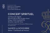 Fondation Prince Pierre - Concert à la Cathédrale Fondation Prince Pierre - Concert à la Cathédrale
