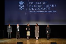 FPP - Palmarès - H.R.H. the Princess of Hanover and her daughter Charlotte Casiraghi, surrounded by Mathieu Palain and Christian Bobin (left) and Salomé Berlemont-Gilles (right) © Government Communication Department / Manuel Vitali
