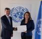Frédéric Labarrère - S.E. M. Frédéric Labarrère, Représentant permanent de la Principauté de Monaco auprès des Nations Unies et des Organisations internationales à Vienne, présente ses Lettres d’accréditation auprès de Mme Ghada Fathi Waly, Directrice générale de l’Office des Nations Unies à Vienne et Directrice exécutive de l’Office des Nations Unies contre la drogue et le crime (ONUDC) ©DR Frédéric Labarrère - S.E. M. Frédéric Labarrère, Représentant permanent de la Principauté de Monaco auprès des Nations Unies et des Organisations internationales à Vienne, présente ses Lettres d’accréditation auprès de Mme Ghada Fathi Waly, Directrice générale de l’Office des Nations Unies à Vienne et Directrice exécutive de l’Office des Nations Unies contre la drogue et le crime (ONUDC) ©DR