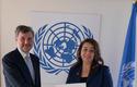 Frédéric Labarrère - S.E. M. Frédéric Labarrère, Représentant permanent de la Principauté de Monaco auprès des Nations Unies et des Organisations internationales à Vienne, présente ses Lettres d’accréditation auprès de Mme Ghada Fathi Waly, Directrice générale de l’Office des Nations Unies à Vienne et Directrice exécutive de l’Office des Nations Unies contre la drogue et le crime (ONUDC) ©DR Frédéric Labarrère - S.E. M. Frédéric Labarrère, Représentant permanent de la Principauté de Monaco auprès des Nations Unies et des Organisations internationales à Vienne, présente ses Lettres d’accréditation auprès de Mme Ghada Fathi Waly, Directrice générale de l’Office des Nations Unies à Vienne et Directrice exécutive de l’Office des Nations Unies contre la drogue et le crime (ONUDC) ©DR
