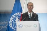 Gilles Tonelli - Cop24 - Gilles Tonelli, Conseiller de Gouvernement - Ministre des Relations Extérieures et de la Coopération, à la Tribune du Segment de Haut-Niveau de la COP 24 ©DR Gilles Tonelli - Cop24 - Gilles Tonelli, Conseiller de Gouvernement - Ministre des Relations Extérieures et de la Coopération, à la Tribune du Segment de Haut-Niveau de la COP 24 ©DR