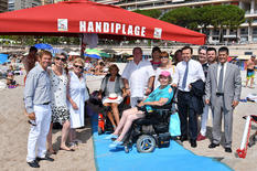 Handiplage 2016BD - Copyright Photo: Direction de la Communication/C.Gallo