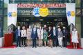 Inauguration Village Mondial Théâtre. ©Direction de la Communication-Michael Alesi - Personnalités présentes : Mme Michèle DITLOT, Vice-Présidente de la Commission de la Culture et du Patrimoine du Conseil National, Mme Axelle AMALBERTI-VERDINO, Adjointe au Maire, Mme Véronique CAMPANA, Adjointe au Directeur des Affaires Culturelles, M. Etienne FRANZI, Président de la C.M.B., Mme Virginie RAIMBERT, Directeur de l’Institut du Patrimoine, ainsi que Rob VAN GENECHTEN, Vice-Président de l’AITA/IATA absl, Nadia BARCOLI, Jean-Charles CURAU et José BADIA, Commissaires Généraux Adjoints du Mondial, Claude PLASSERAUD, Trésorier Général,, Pierre CELLARIO, Secrétaire Général Adjoint et Thomas DROCOURT, Secrétaire Administratif du Mondial du Théâtre. ©Direction de la Communication / Michael Alesi Inauguration Village Mondial Théâtre. ©Direction de la Communication-Michael Alesi - Personnalités présentes : Mme Michèle DITLOT, Vice-Présidente de la Commission de la Culture et du Patrimoine du Conseil National, Mme Axelle AMALBERTI-VERDINO, Adjointe au Maire, Mme Véronique CAMPANA, Adjointe au Directeur des Affaires Culturelles, M. Etienne FRANZI, Président de la C.M.B., Mme Virginie RAIMBERT, Directeur de l’Institut du Patrimoine, ainsi que Rob VAN GENECHTEN, Vice-Président de l’AITA/IATA absl, Nadia BARCOLI, Jean-Charles CURAU et José BADIA, Commissaires Généraux Adjoints du Mondial, Claude PLASSERAUD, Trésorier Général,, Pierre CELLARIO, Secrétaire Général Adjoint et Thomas DROCOURT, Secrétaire Administratif du Mondial du Théâtre. ©Direction de la Communication / Michael Alesi