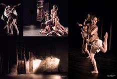 Voir la photo - Choreography:  Eugénie Andrin - Scenography:  Roxane Ducruet – Photography:  Laura Dievart