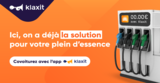 Klaxit hausse carburant - ©Direction de la Communication Klaxit hausse carburant - ©Direction de la Communication