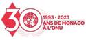 Logo 30 ans Monaco à l'ONU - Logo 30 ans Monaco à l'ONU