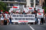 Manifestation pass sanitaire - Manifestation pacifique contre le pass sanitaire ©Direction de la Communication – Michael Alesi Manifestation pass sanitaire - Manifestation pacifique contre le pass sanitaire ©Direction de la Communication – Michael Alesi
