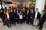 Voir la photo -
Serge Telle, Ministre d'Etat, a reçu le 27 novembre dernier les 30 étudiants de Matrice sélectionnés pour réfléchir aux problématiques liées au développement numérique de la Principauté. © Direction de la Communication - Manuel Vitali Voir la photo -
Serge Telle, Ministre d'Etat, a reçu le 27 novembre dernier les 30 étudiants de Matrice sélectionnés pour réfléchir aux problématiques liées au développement numérique de la Principauté. © Direction de la Communication - Manuel Vitali