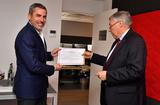 MIS PASSI - Dominique RIBAN, Directeur de l’Agence Monégasque de Sécurité Numérique (AMSN), remettant à Anthony BOIRA, Directeur de la société Monaco Informatique Service (MIS) (à gauche sur la photo), le diplôme de qualification de Prestataire d’Audit de la Sécurité des Systèmes d’Information (PASSI). © Direction de la Communication/Michael Alesi MIS PASSI - Dominique RIBAN, Directeur de l’Agence Monégasque de Sécurité Numérique (AMSN), remettant à Anthony BOIRA, Directeur de la société Monaco Informatique Service (MIS) (à gauche sur la photo), le diplôme de qualification de Prestataire d’Audit de la Sécurité des Systèmes d’Information (PASSI). © Direction de la Communication/Michael Alesi