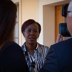 Mme Mushikiwabo - Ms Louise Mushikiwabo, Secretary-General of the International Organisation of La Francophonie © Axel Bastello/Prince’s Palace