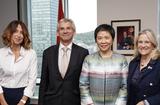 Monaco OACI - De gauche à droite : Françoise Derout, Présidente de Air Space Drone, Bruno Lassagne, Directeur de l’Aviation Civile monégasque, le Dr Fang Liu, Secrétaire Générale de l’OACI et le Dr Diane Vachon, Consul général de Monaco à Montréal et Représentant permanent de Monaco à l’OACI. ©DR Monaco OACI - De gauche à droite : Françoise Derout, Présidente de Air Space Drone, Bruno Lassagne, Directeur de l’Aviation Civile monégasque, le Dr Fang Liu, Secrétaire Générale de l’OACI et le Dr Diane Vachon, Consul général de Monaco à Montréal et Représentant permanent de Monaco à l’OACI. ©DR