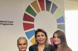 Monaco réunion organismes onusiens - De gauche à droite : Mme Martine Garcia-Mascarenhas, Représentant suppléant adjoint près la FAO et le PAM, Mme Stephanie Hochstetter Skinner-Klee, Directeur des OSR et du CSA au Département de la Gouvernance et des Partenariats du PAM, et Melle Lisa Battaglia (Étudiante stagiaire) ©DR Monaco réunion organismes onusiens - De gauche à droite : Mme Martine Garcia-Mascarenhas, Représentant suppléant adjoint près la FAO et le PAM, Mme Stephanie Hochstetter Skinner-Klee, Directeur des OSR et du CSA au Département de la Gouvernance et des Partenariats du PAM, et Melle Lisa Battaglia (Étudiante stagiaire) ©DR