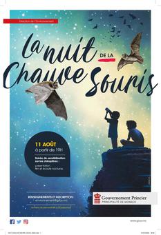 Nuit des Chauve-souris - Affiche de la nuit des chauve-souris 2022