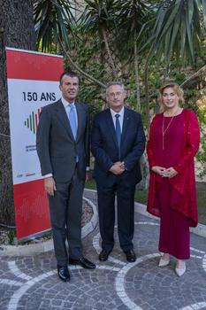Officiels 150 ans Monaco en Italie et des 20 ans de règne de S.A.S - ©Luigi de Pompeis