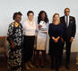 ONU condition de la femme - De gauche à droite : Dr. Natalia Kanem, Directrice exécutive du Fonds des Nations Unies pour la population (FNUAP) ; Rebecca Edwards, représentant le Président du Comité international olympique ; Novlene Williams-Mills, championne d’athlétisme ; Valérie Bruell-Melchior, Chargé d'affaires de Monaco et S.E. M. Courtenay Rattray, Ambassadeur et Représentant permanent de la Jamaïque, lors du "Any Girl Can", événement organisé en faveur des femmes ©DR ONU condition de la femme - De gauche à droite : Dr. Natalia Kanem, Directrice exécutive du Fonds des Nations Unies pour la population (FNUAP) ; Rebecca Edwards, représentant le Président du Comité international olympique ; Novlene Williams-Mills, championne d’athlétisme ; Valérie Bruell-Melchior, Chargé d'affaires de Monaco et S.E. M. Courtenay Rattray, Ambassadeur et Représentant permanent de la Jamaïque, lors du "Any Girl Can", événement organisé en faveur des femmes ©DR
