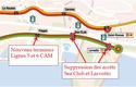 Opération Testimonio II, arrêts de bus Opération Testimonio II, arrêts de bus