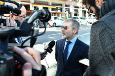 Voir la photo - Caption:  Patrice Cellario, Minister of Interior, explains the measures implemented for the Funfair. © Government Communication Department / Charly Gallo