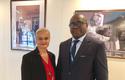PAM_ - Martine Garcia-Mascarenhas, Représentant suppléant adjoint près la FAO et le PAM, et Sory Ibrahim Ouane, Directeur et Représentant du Bureau du PAM au Niger ©DR PAM_ - Martine Garcia-Mascarenhas, Représentant suppléant adjoint près la FAO et le PAM, et Sory Ibrahim Ouane, Directeur et Représentant du Bureau du PAM au Niger ©DR