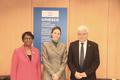 Partenariat UNESCO - De gauche à droite, Mme Noëline Raondry Rakotoarisoa, Direc0trice p.i., Division des sciences écologiques et de la terre, Secrétaire p.i., Programme sur l’Homme et la biosphère de l'UNESCO ; S.E. Mme Anne-Marie Boisbouvier, Ambassadeur, Délégué permanent de Monaco auprès de l'UNESCO et M. Vladimir Ryabinin, Secrétaire Générale de la Commission Océanographique Intergouvernementale. © Amandine Callens MAB Partenariat UNESCO - De gauche à droite, Mme Noëline Raondry Rakotoarisoa, Direc0trice p.i., Division des sciences écologiques et de la terre, Secrétaire p.i., Programme sur l’Homme et la biosphère de l'UNESCO ; S.E. Mme Anne-Marie Boisbouvier, Ambassadeur, Délégué permanent de Monaco auprès de l'UNESCO et M. Vladimir Ryabinin, Secrétaire Générale de la Commission Océanographique Intergouvernementale. © Amandine Callens MAB