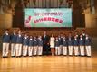 Petits chanteurs Beijing - H.E. Ms Catherine Fautrier, Ambassador of Monaco to China, and Pierre Debat, Chapel Master at Monaco Cathedral, surrounded by the Little Singers of Monaco © DR