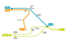 Plan des lignes X1, X2 et X3 - Plan des lignes X1, X2 et X3